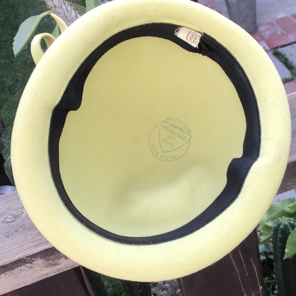 Vintage 100% Wool Hat made by Merrimack Hat Co - Picture 5 of 5